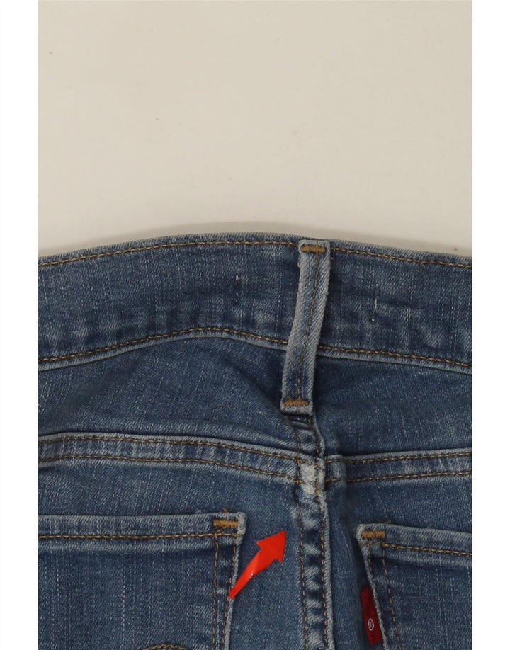 LEVI'S ženske 710 super uske traperice W25 L28 plavi pamuk