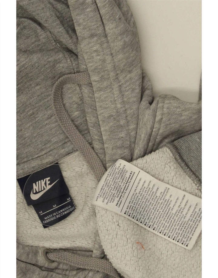 Nike muška majica s kapuljačom s kapuljačom srednje sive boje s flekama