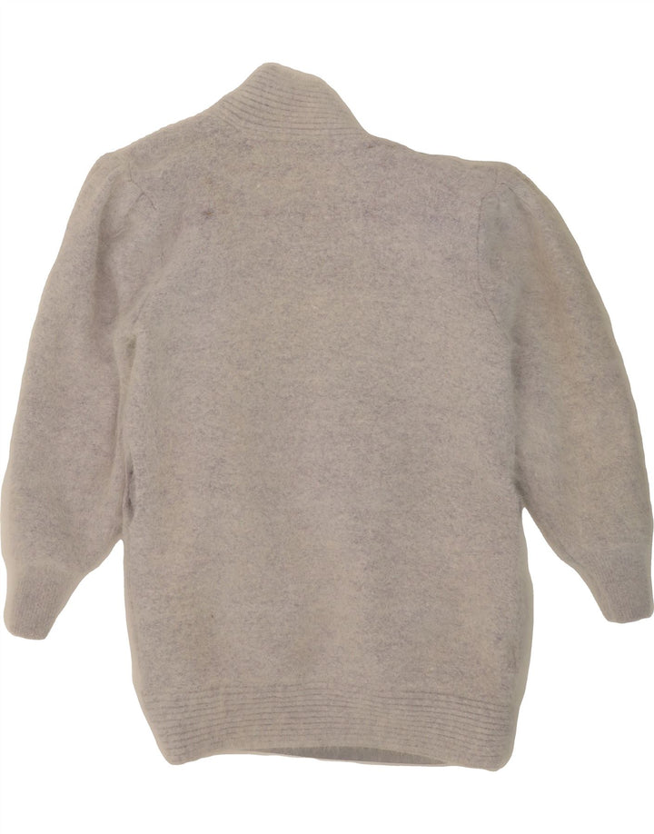 SUNSHINE Womens Oversized Longline Open Cardigan Sweater UK 12 Medium Grey Vintage Sunshine and Second-Hand Sunshine from Messina Hembry 