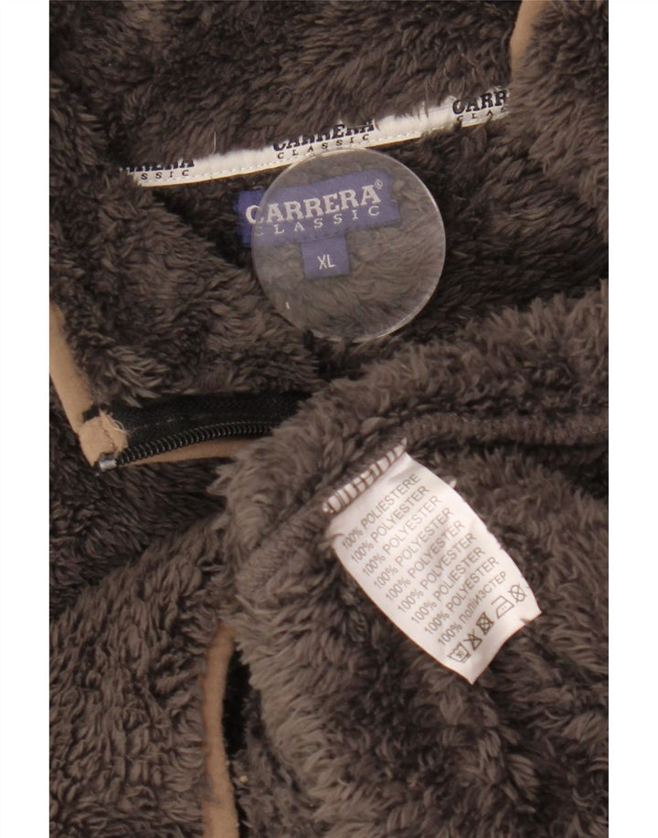 Carrera ženska jakna od flisa širokog kroja UK 18 XL smeđi poliester