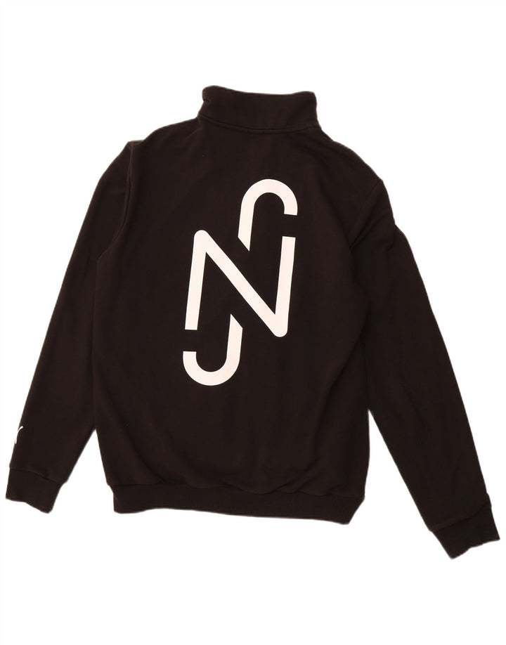 PUMA muška gornja jakna s grafičkim motivima, velika crna