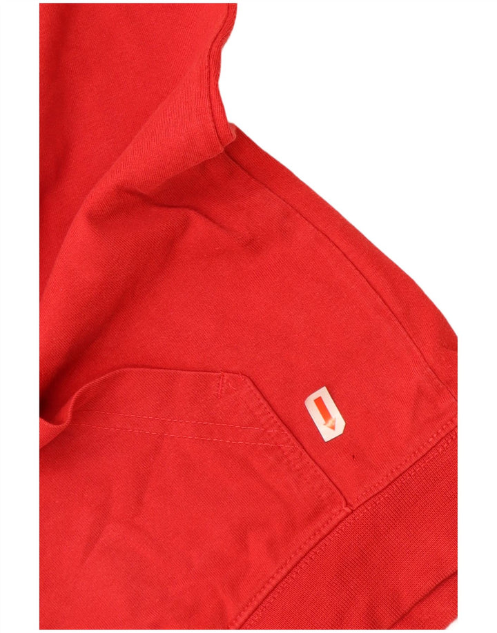 NIKE Muška majica s kapuljačom s zračnim grafičkim motivima UK 45/47 XL, crveni pamuk