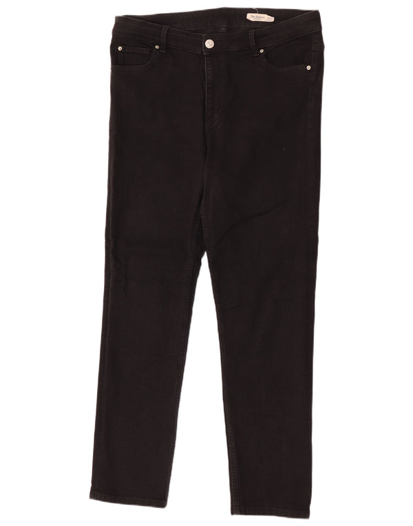 Marks & Spencer ženske ravne traperice Sienna UK 16 Large W34 L29 crne