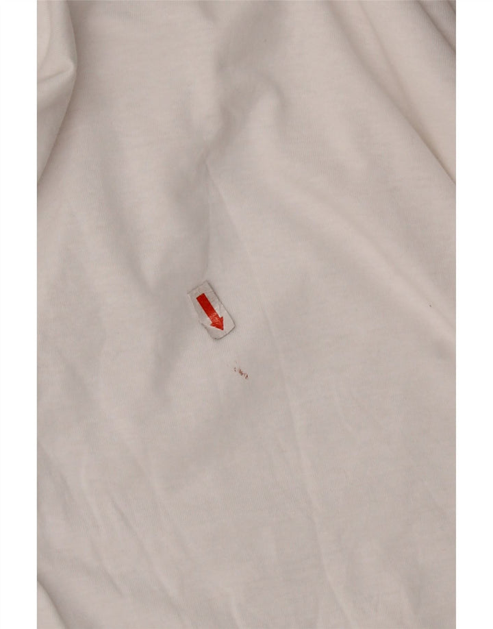 JACK & JONES Muška majica kratkih rukava Srednje bijeli pamuk