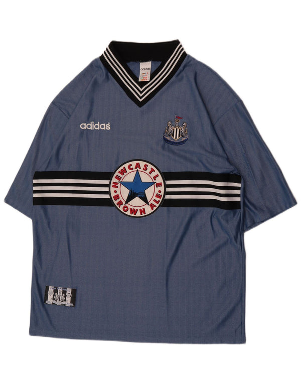 Adidas muška majica za goste Newcastle United 1996-1997 XL plava poliesterska sportska