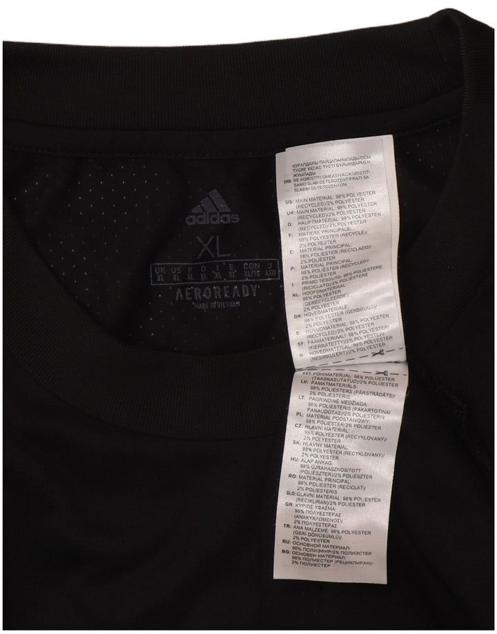 Adidas muški prsluk Aeroready Top XL crni poliester