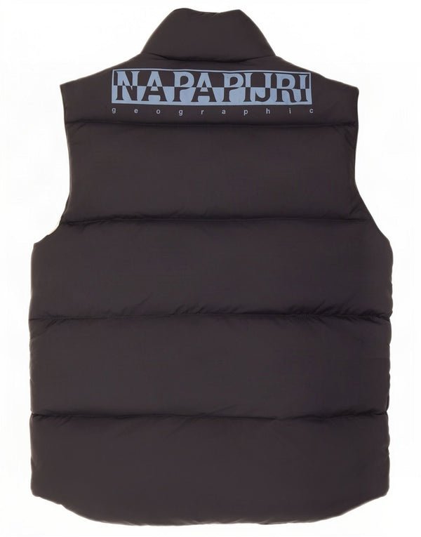 Napapijri Mens Geographic Graphic Padded Gilet UK 36 Mala tamnoplava