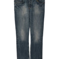 Wrangler Mens Ben Slim Jeans W38 L34 Plavi pamuk