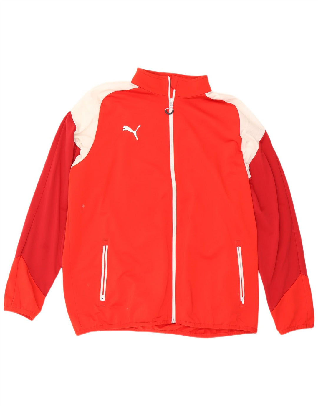 Puma muška gornja jakna trenirke 2XL poliester crvene boje