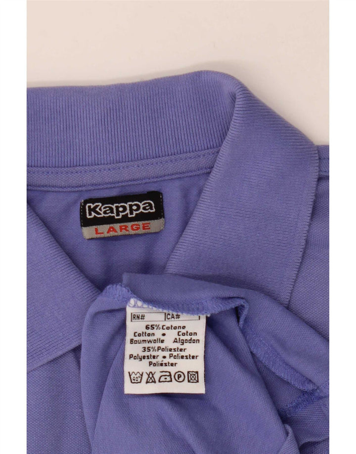 Kappa muška polo majica Large Blue Cotton