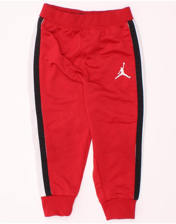 Jordan Baby Boys Trenirke Hlače 12-18 mjeseci Red Colourblock