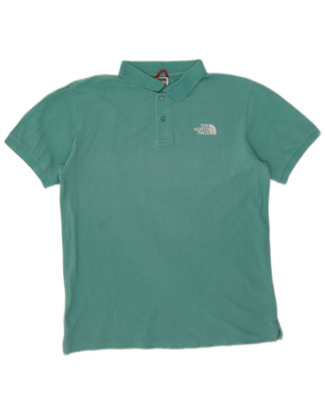 The North Face muška polo majica srednje tirkizne boje od pamuka