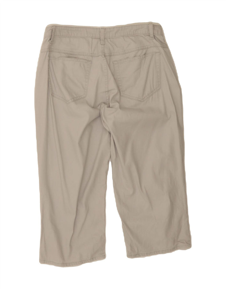 LEE Womens Riders Straight Capri Trousers W30 L18 Grey Vintage Lee and Second-Hand Lee from Messina Hembry 