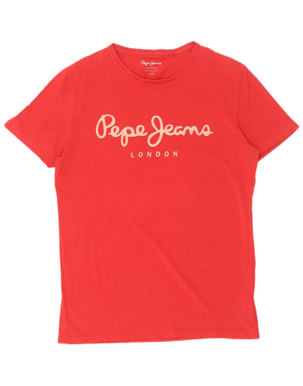 PEPE Jeans Muška majica kratkih rukava Slim Fit Large Red