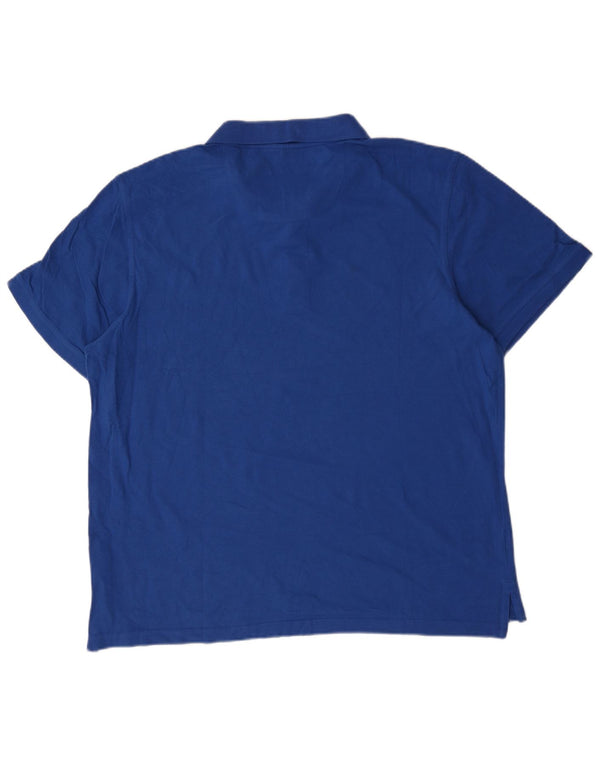 Pierre Cardin muška polo majica standardnog kroja 3XL plavi pamuk