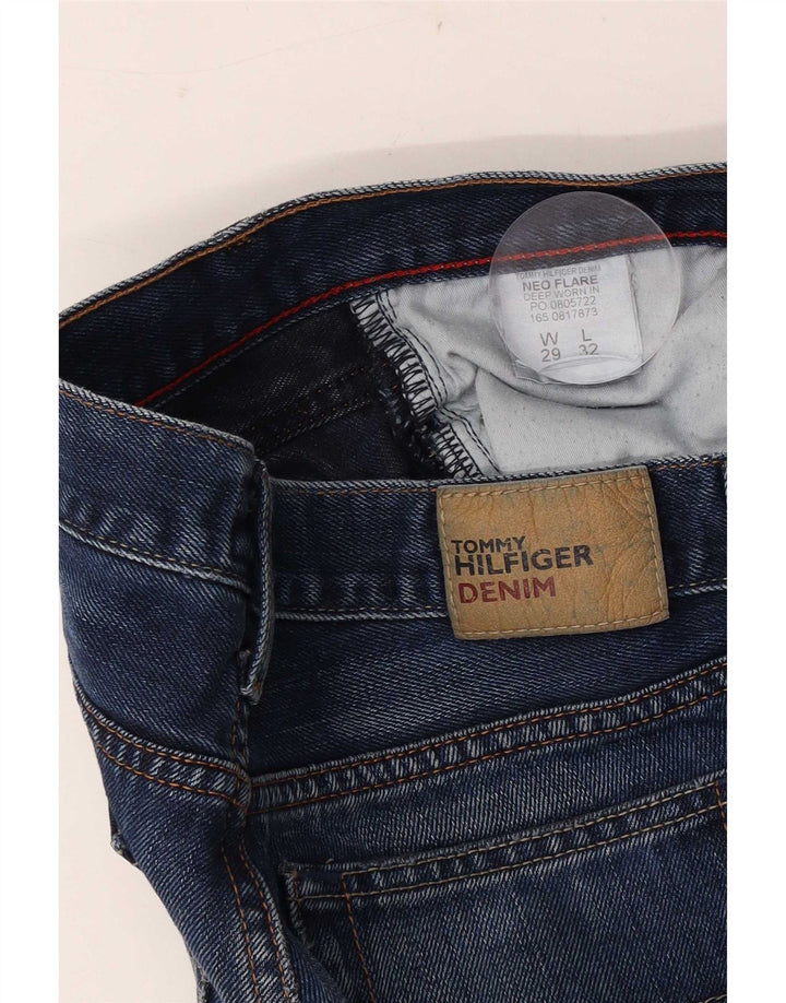 Ženske lepršave traperice Tommy Hilfiger W29 L32 plavi pamuk