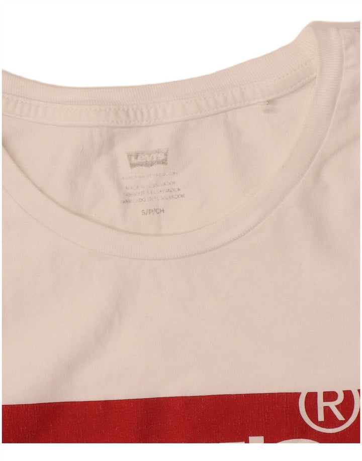 Levi's ženska majica kratkih rukava s grafičkim motivima UK 10 Small White