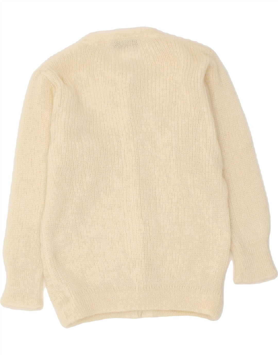 MILAR Womens Cardigan Sweater UK 10 Small Off White Vintage MILAR and Second-Hand MILAR from Messina Hembry 