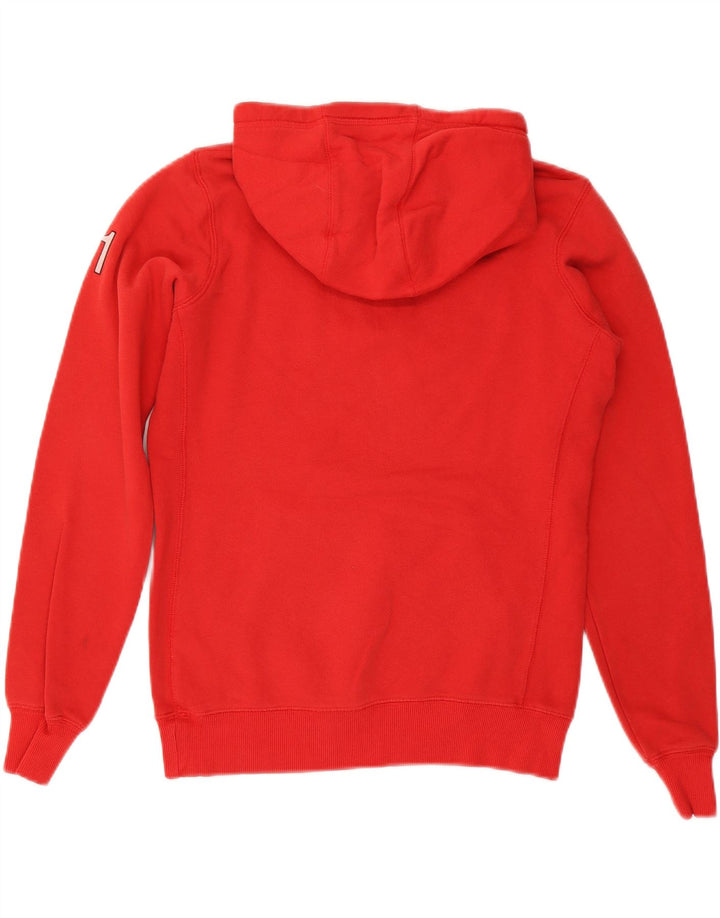 NIKE Mens Graphic Hoodie Jumper Medium Red Cotton Vintage Nike and Second-Hand Nike from Messina Hembry 