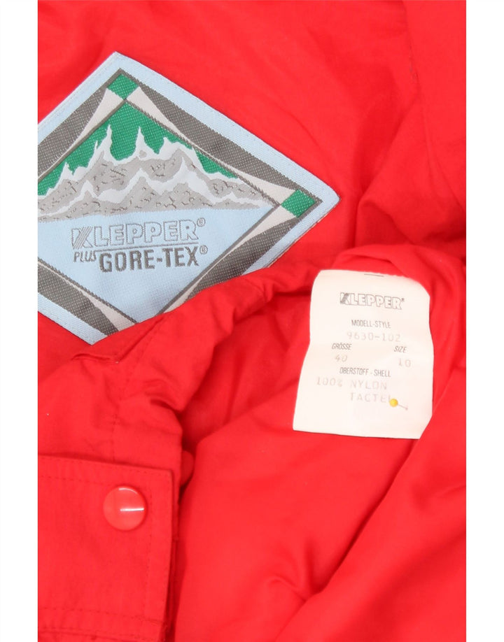 Ženska vjetrovka Klepper Gore-Tex s kapuljačom EU 40 srednje crvena