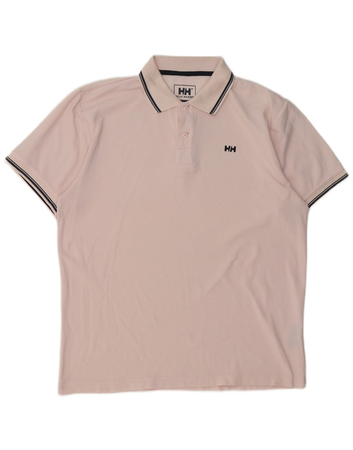 Helly Hansen muška polo majica velika ružičasta poliester