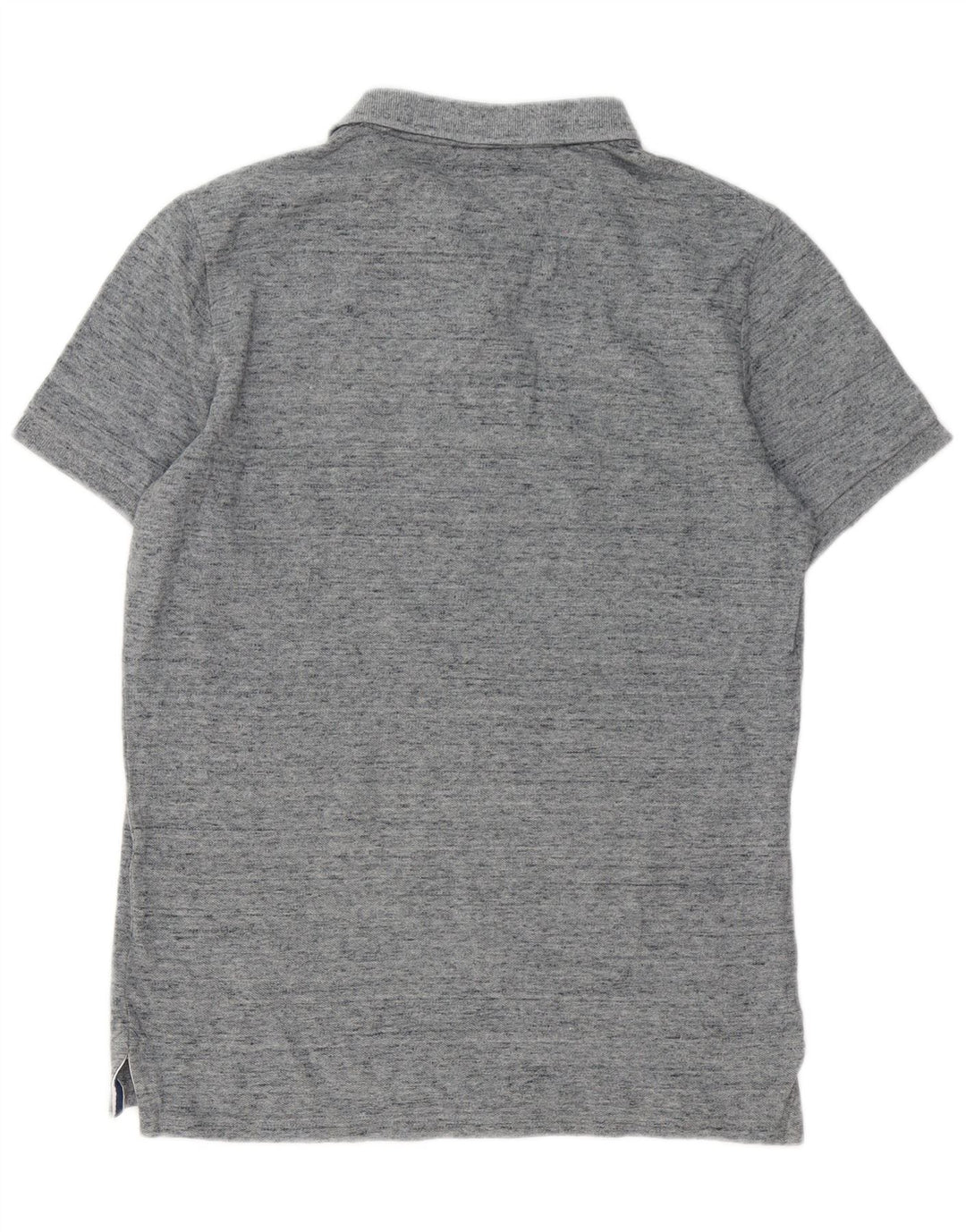 Superdry muška grafička polo majica, srednje sivi flekasti pamuk
