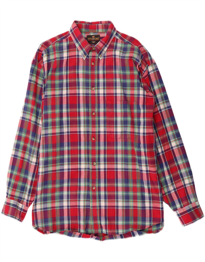 Ivy Oxford muška košulja 2XL šareni karirani pamuk