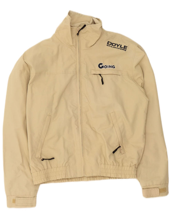 Muška jakna Sailmakers Graphic Bomber UK 34 XS bež poliamid