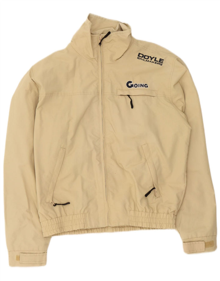Muška jakna Sailmakers Graphic Bomber UK 34 XS bež poliamid
