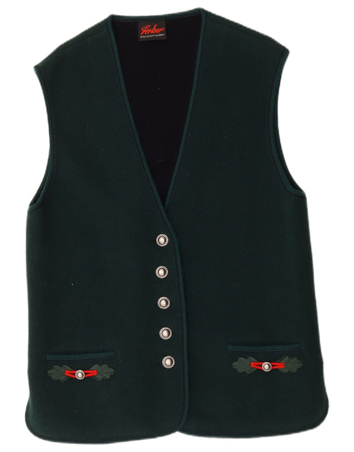 Ženska jakna Arber Strickmoden UK 18 XL Zelena vuna