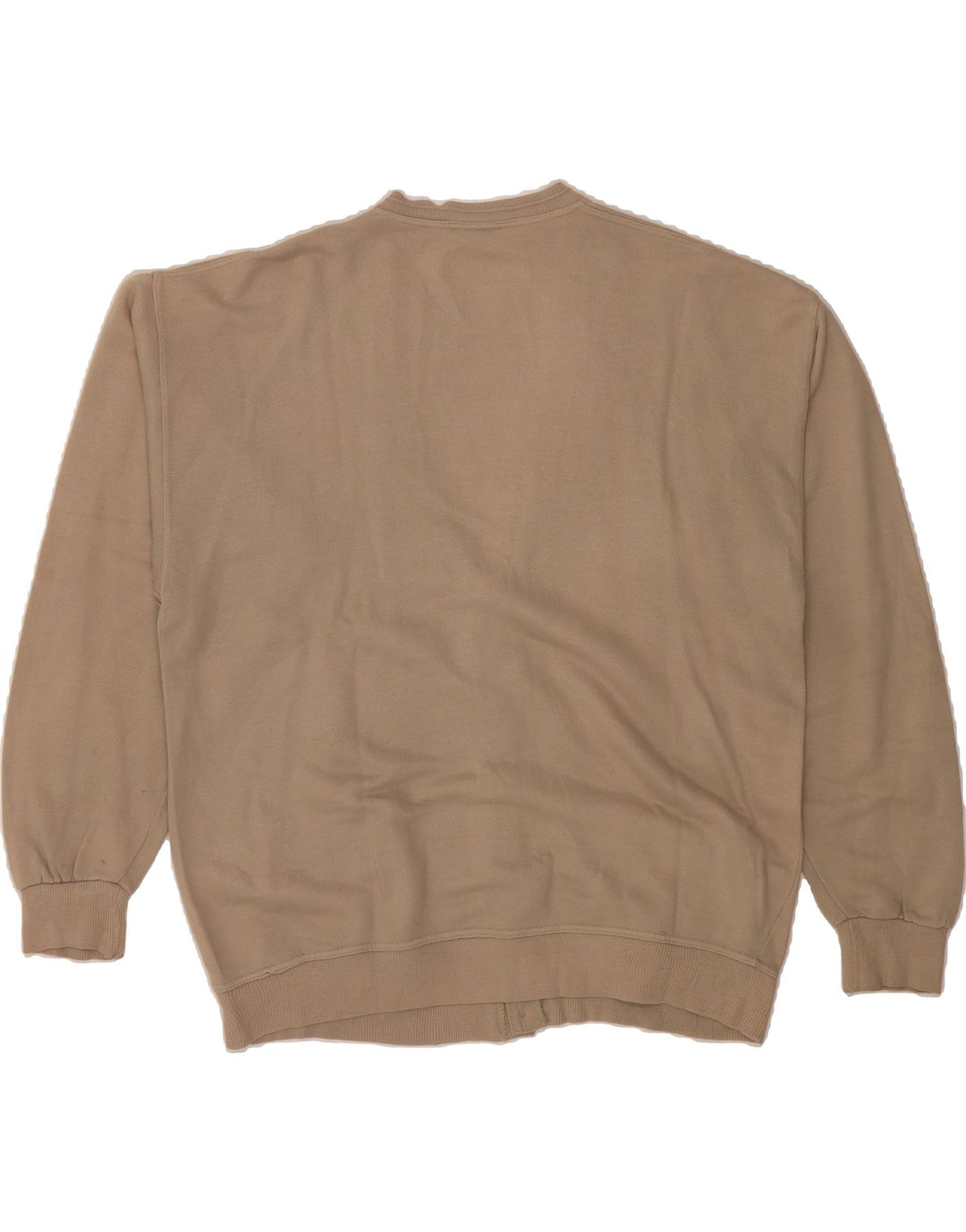 GREAT BAY Mens Cardigan Sweater XL Beige Cotton Vintage Great Bay and Second-Hand Great Bay from Messina Hembry 