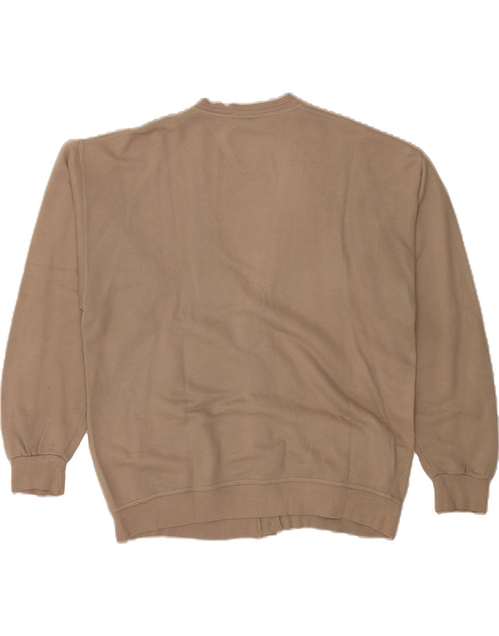 GREAT BAY Mens Cardigan Sweater XL Beige Cotton Vintage Great Bay and Second-Hand Great Bay from Messina Hembry 
