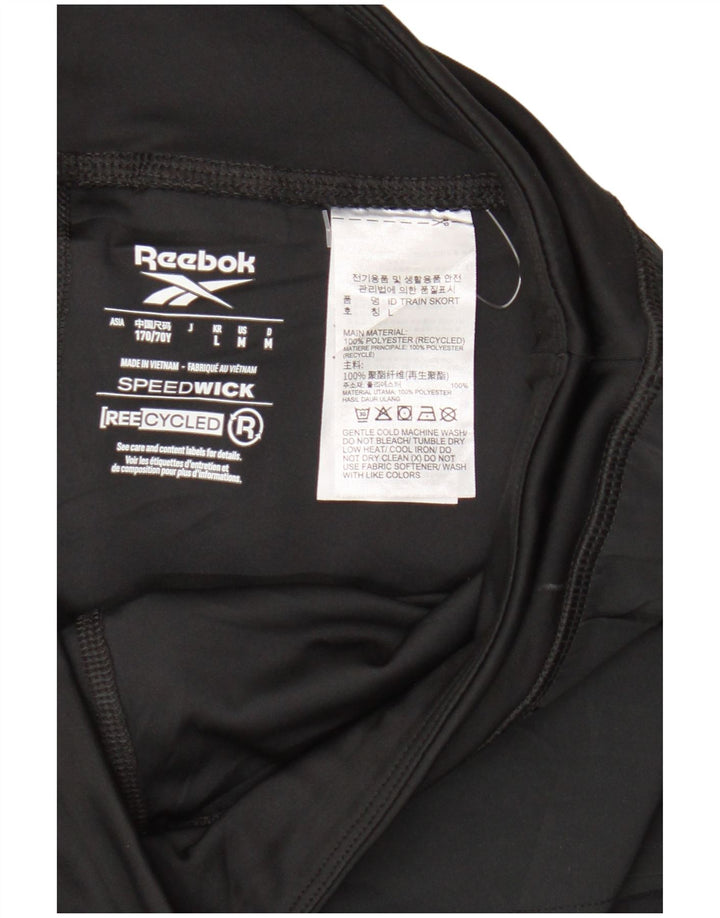 Reebok ženske kratke hlače UK 14 srednje crne boje od poliestera