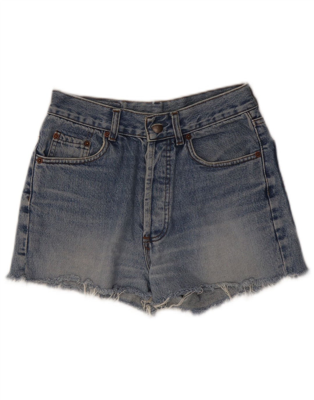 Levi's ženske 501 traper kratke hlače W28 srednje plave