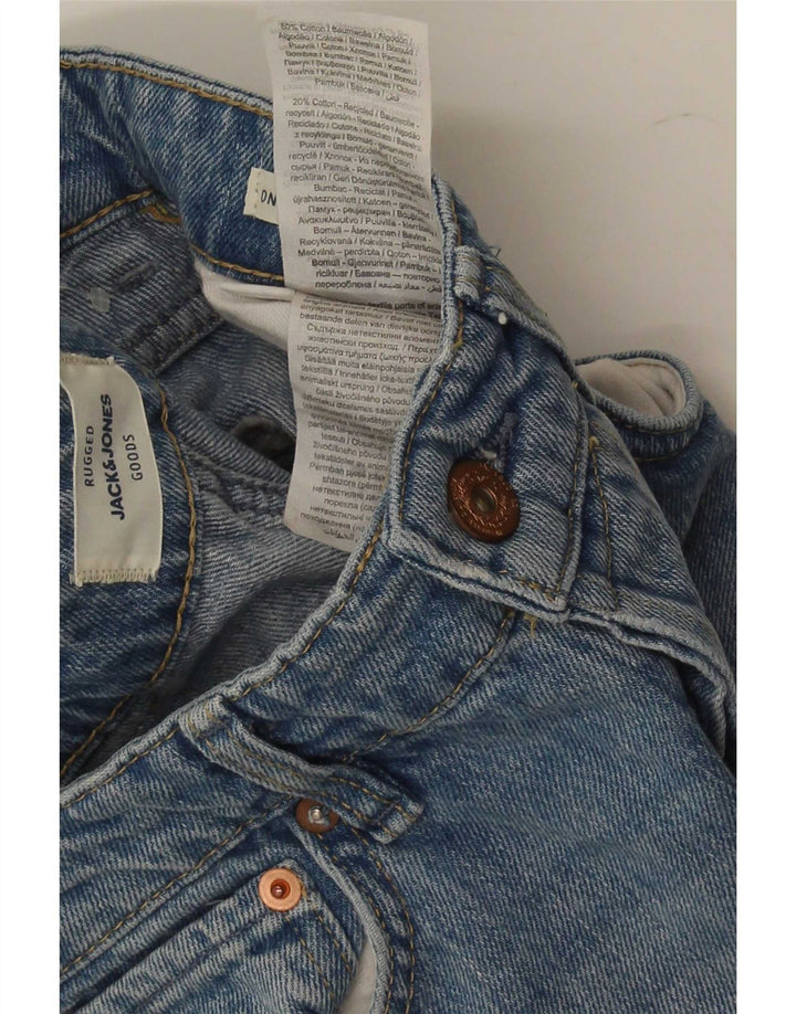 Jack & Jones Muške uske traperice W27 L32 Plavi pamuk