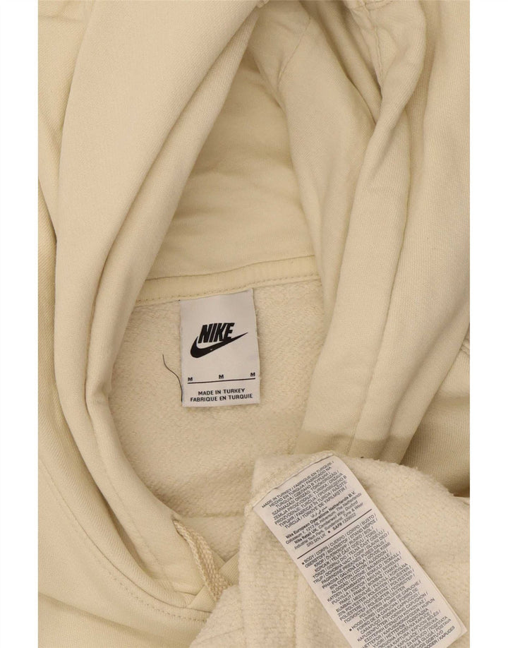 Nike muška majica s kapuljačom srednje veličine od bijelog pamuka