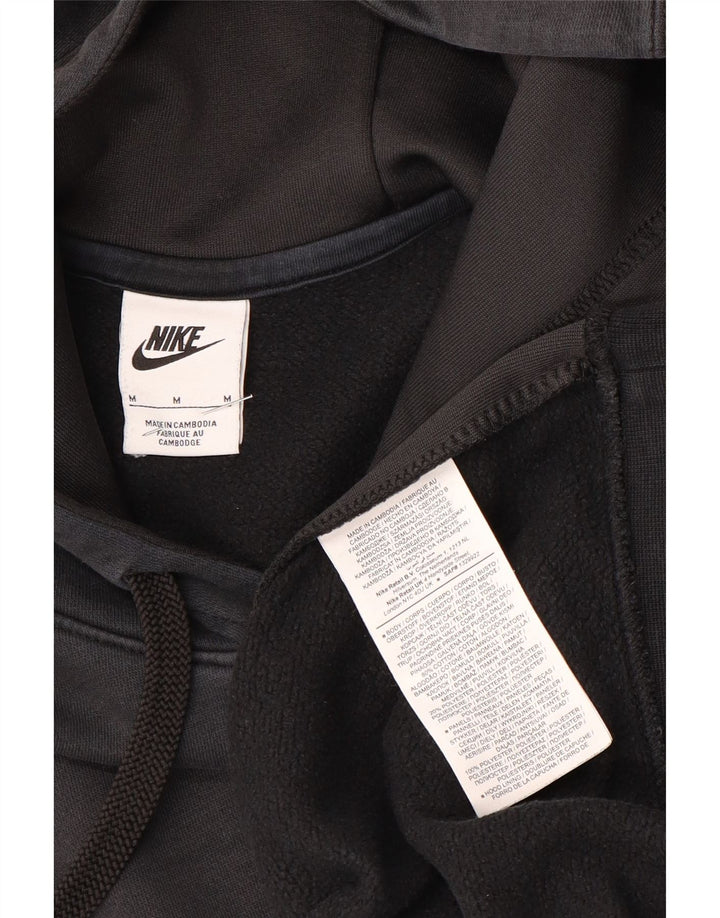 Nike muška majica s kapuljačom s kapuljačom srednje crne boje, poliester