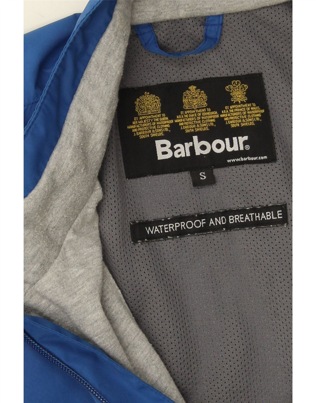 Barbour muška vjetrovka jakna UK 36 mala plava
