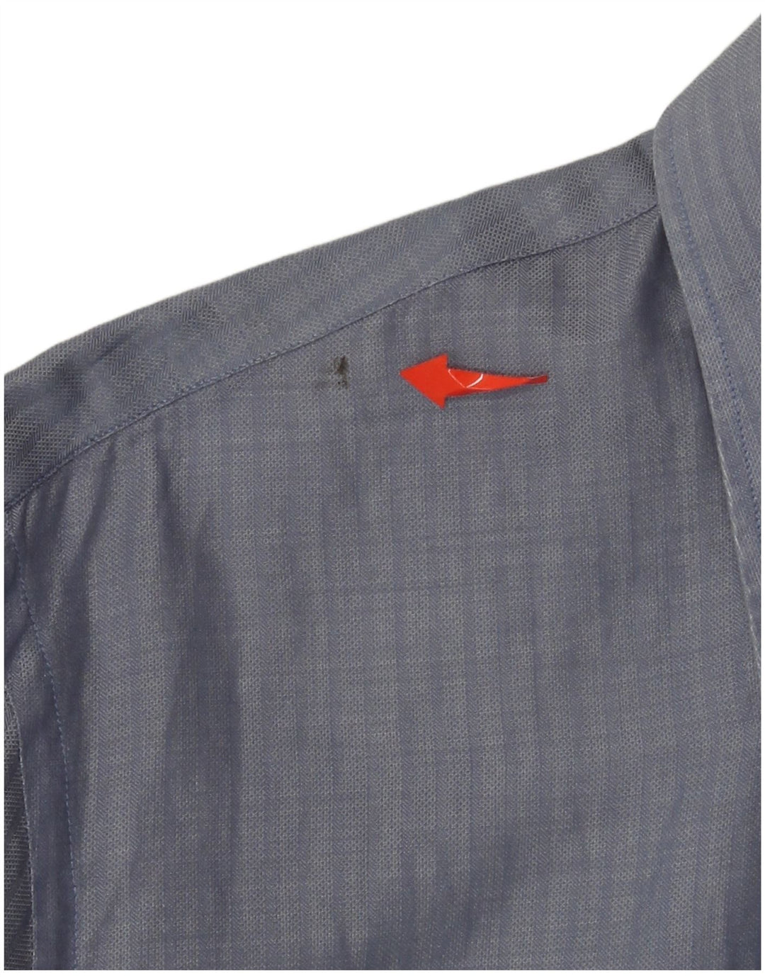 Armani Jeans muška košulja na velike plave pruge, pamuk