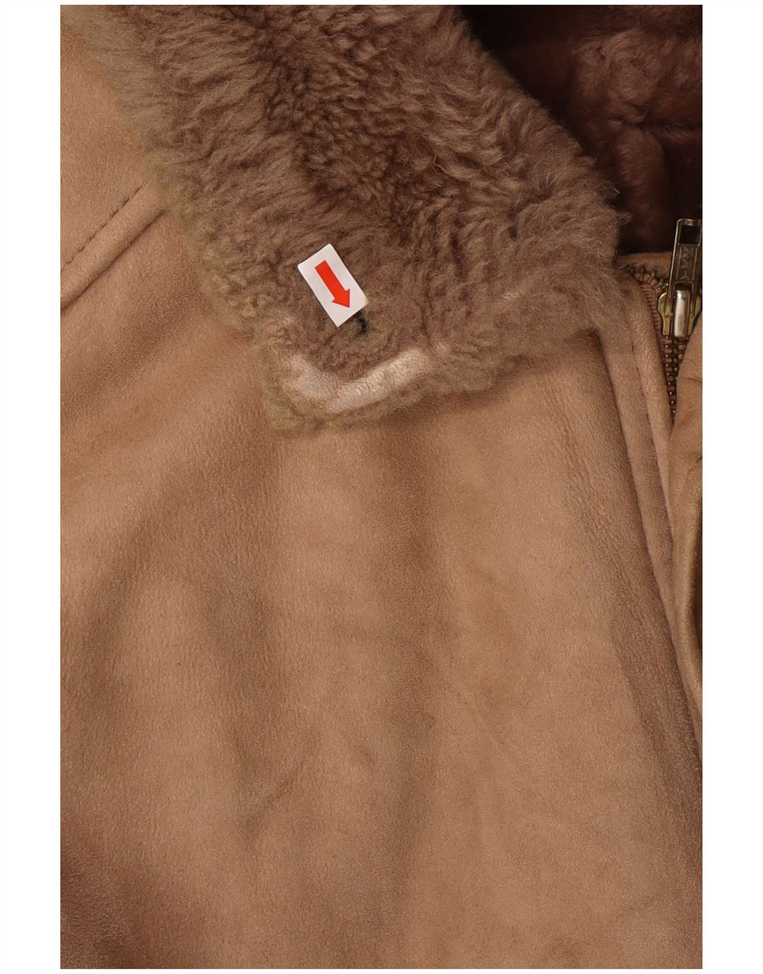 VINTAGE muška jakna s ovčicama IT 50 Large Brown Shearling