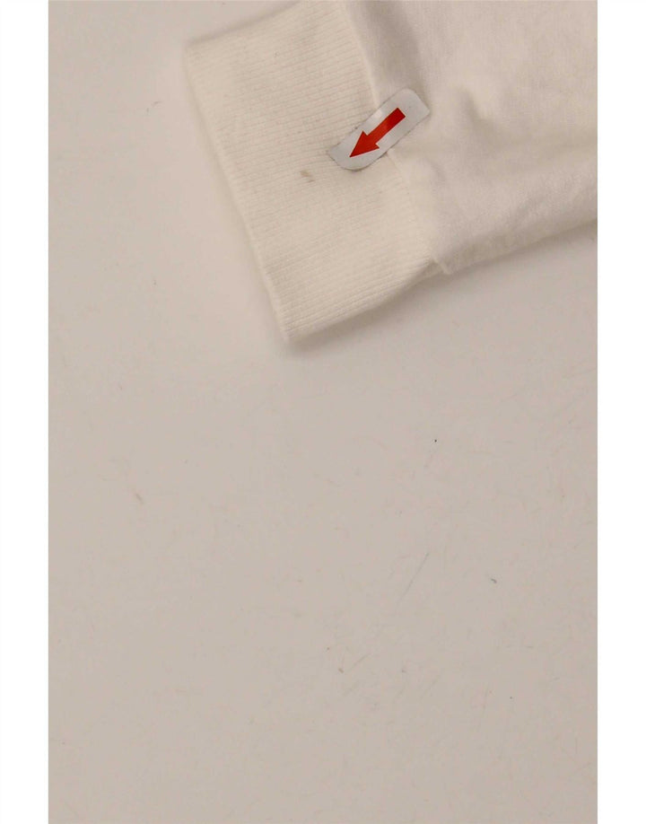 Zara muška trenirka Trafaluc Graphic sweatshirt srednje bijele boje