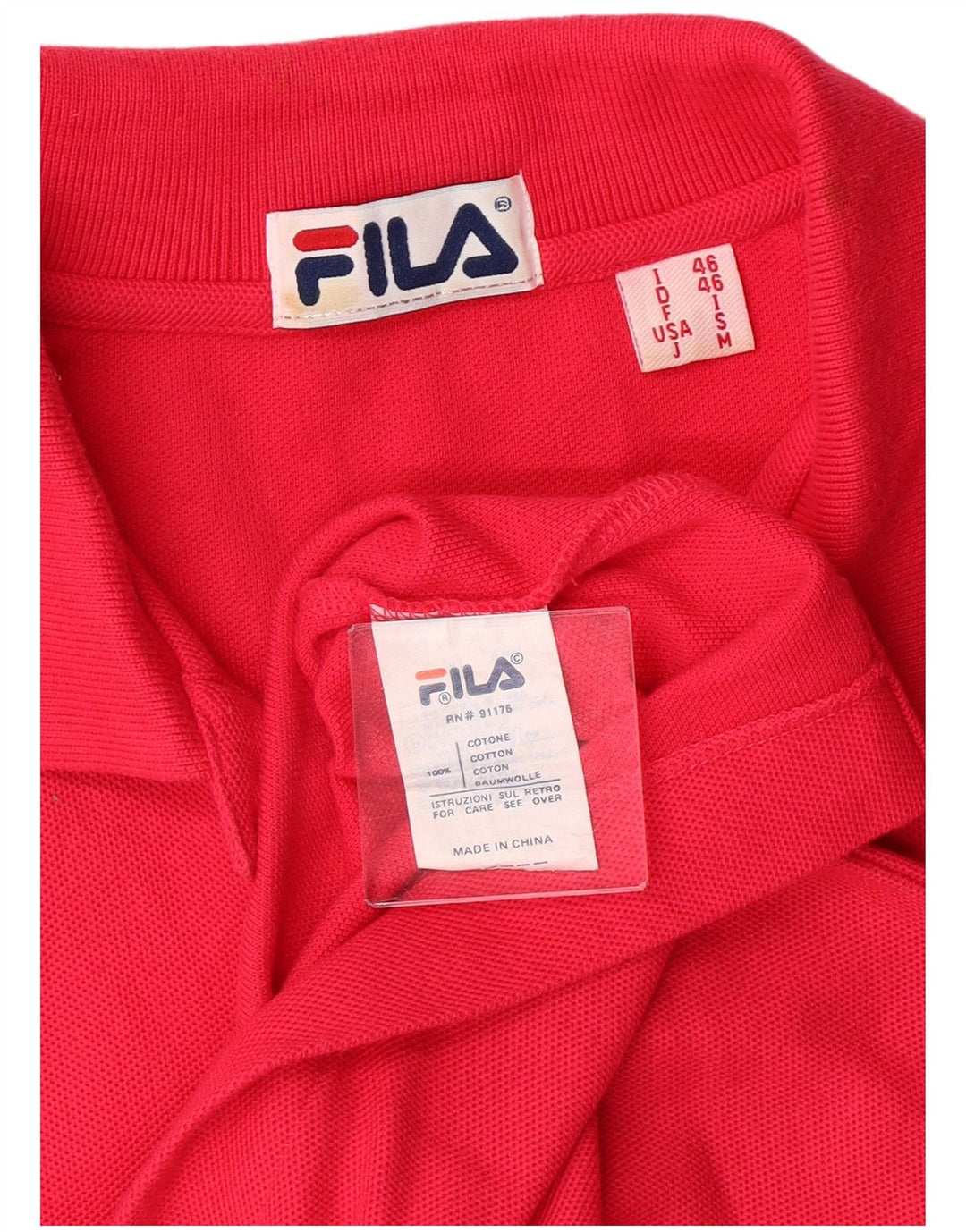 Fila muška polo majica IT 46 mala ružičasta pamuk