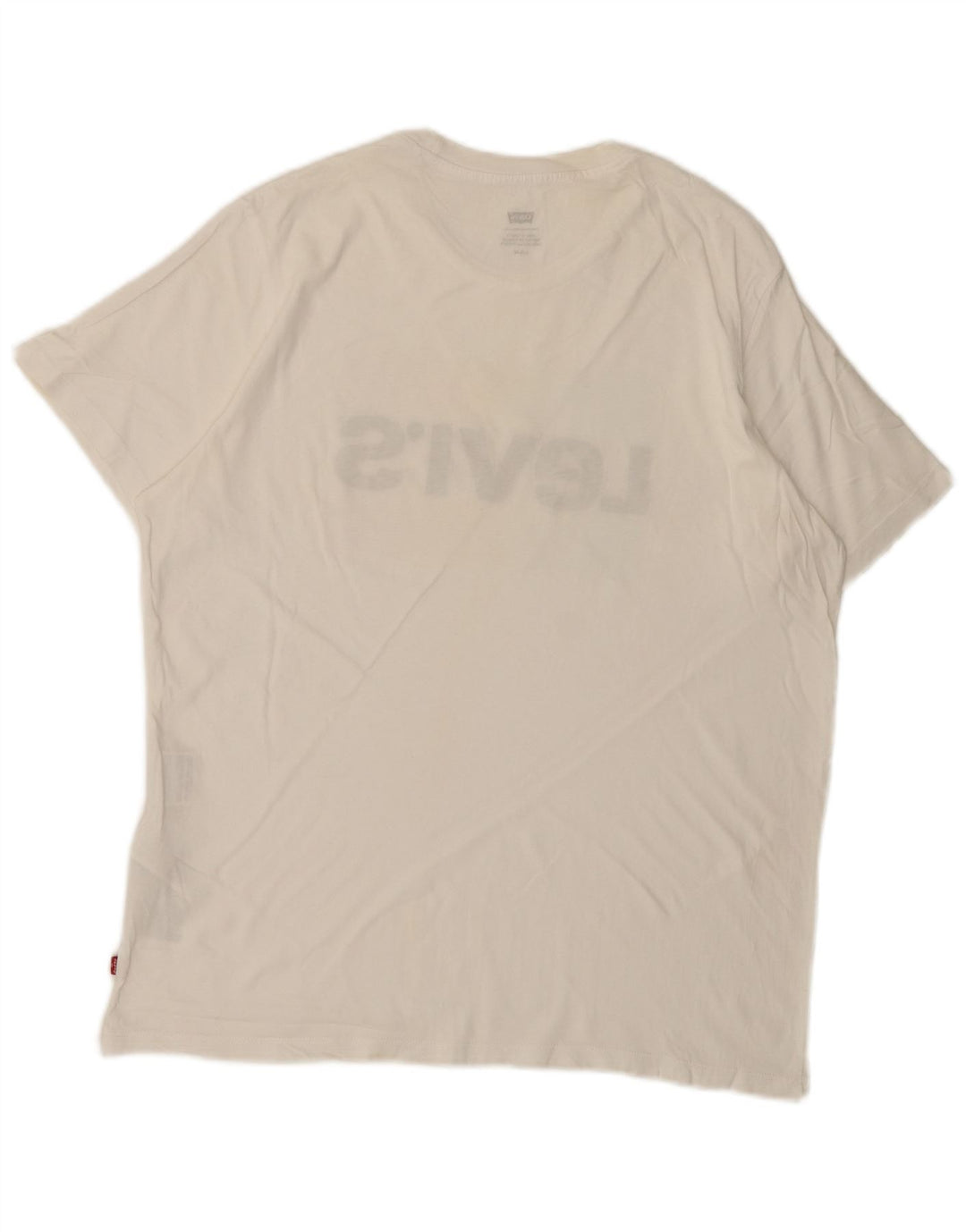 Levi's muška majica s grafičkim motivima, veliki bijeli pamuk