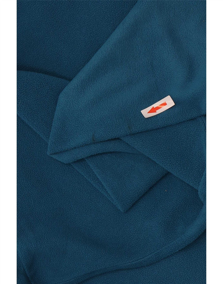 Jack Wolfskin muški džemper od flisa s patentnim izrezom UK 36/38 Srednje plavi poliester