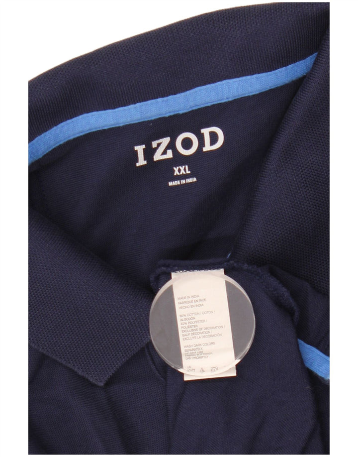 IZOD muška polo majica 2XL tamnoplavi pamuk