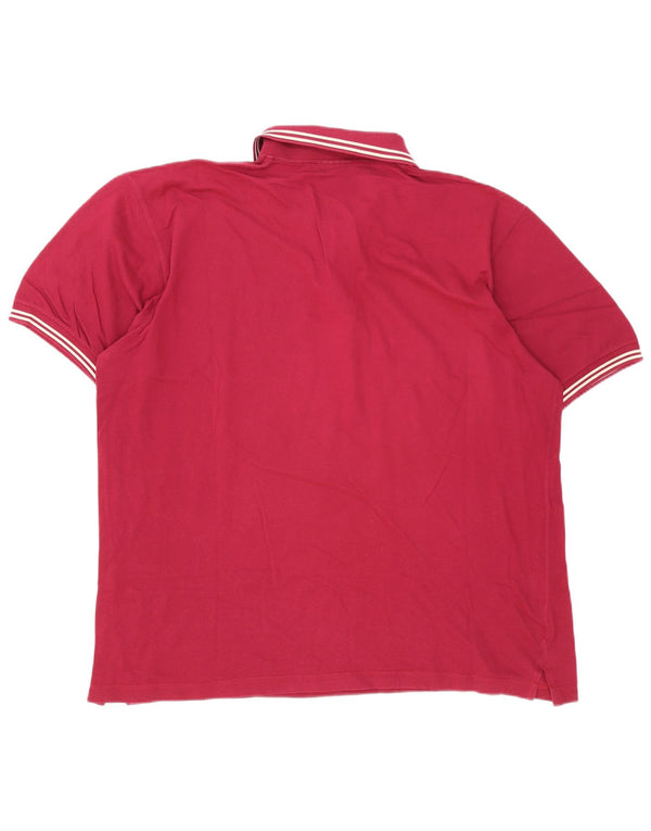 Sergio Tacchini muška polo majica 2XL bordo na pruge
