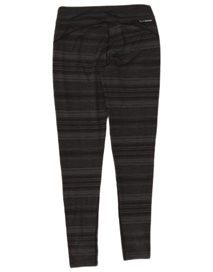 REEBOK Ženske tajice UK 10 male sive pruge od poliestera