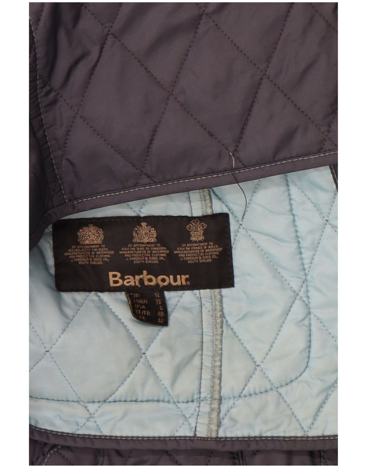 Barbour ženska prošivena jakna UK 12 Srednje tamnoplavi poliamid