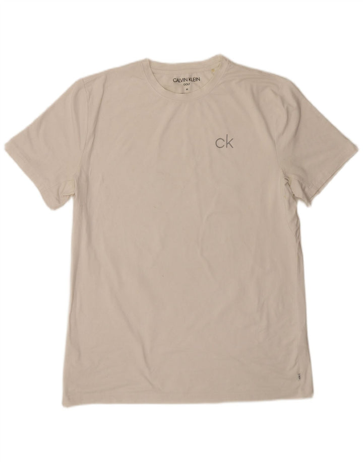 Calvin Klein muška majica kratkih rukava srednji bijeli poliester