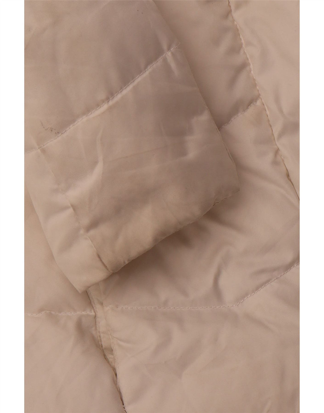 TOMMY HILFIGER Ženska podstavljena jakna s kapuljačom UK 12 Srednje bijeli poliester